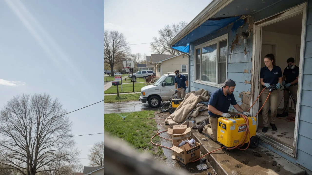 Basement Flood Cleanup in Somerset, MA near me